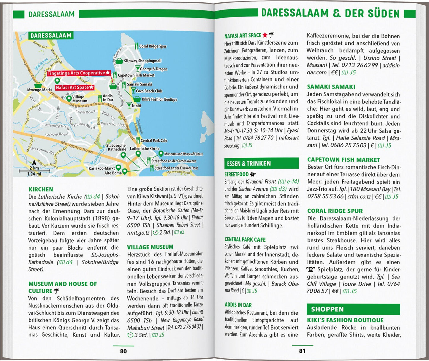 Marco Polo Reiseführer Tansania, Sansibar (Deutsch, 2024, Julia Amberger, Marc Engelhardt)