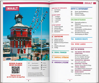 Marco Polo Reiseführer Kapstadt, Wine Lands, Garden Route (Deutsch, 2024, Markus Schönherr, Kai Schächtele, Anja Jeschonneck)