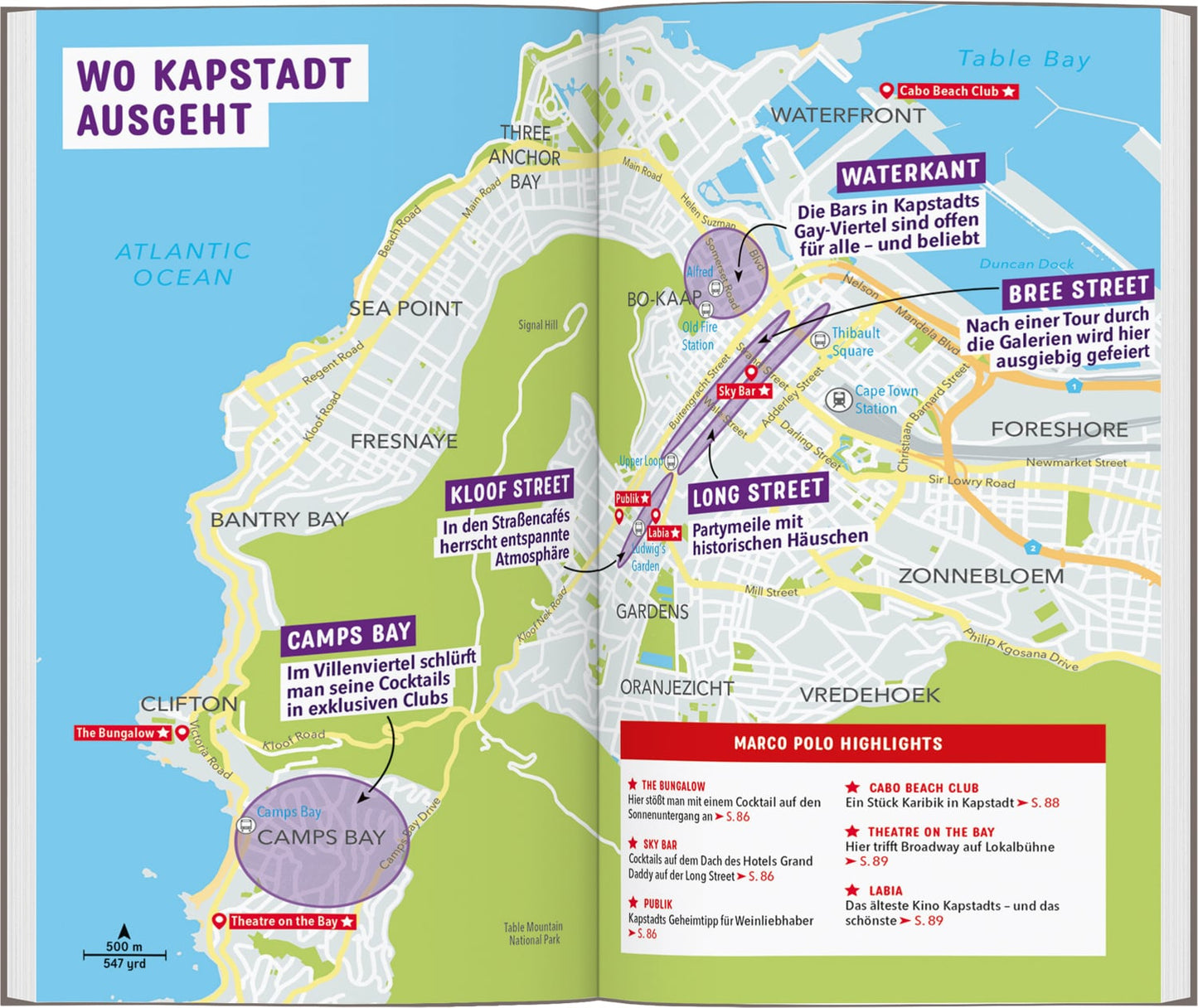 Marco Polo Reiseführer Kapstadt, Wine Lands, Garden Route (Deutsch, 2024, Markus Schönherr, Kai Schächtele, Anja Jeschonneck)