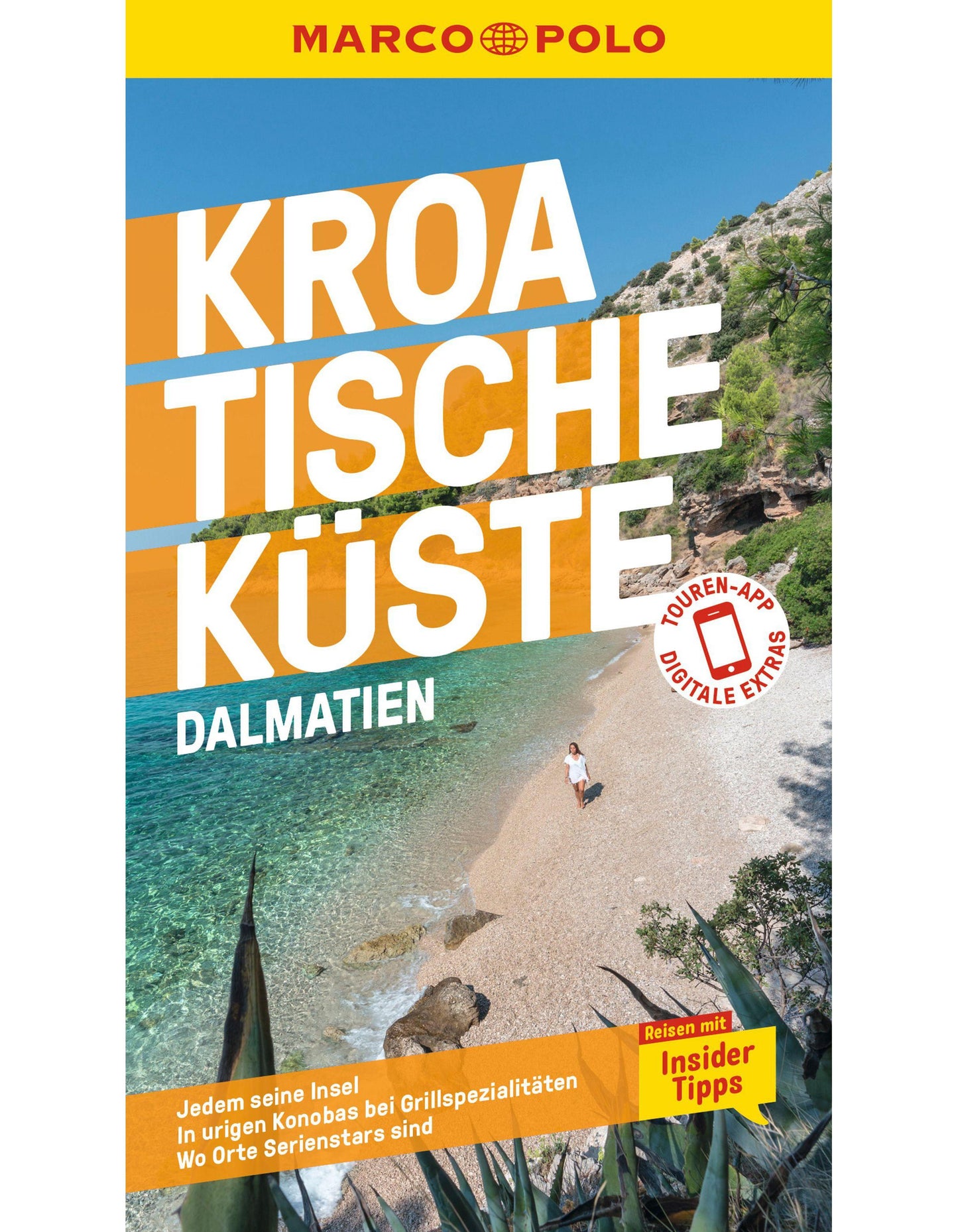 Marco Polo Reiseführer Kroatische Küste Dalmatien (Deutsch, 2023, Gorana Koch, Daniela Schetar, Nina Cancar)
