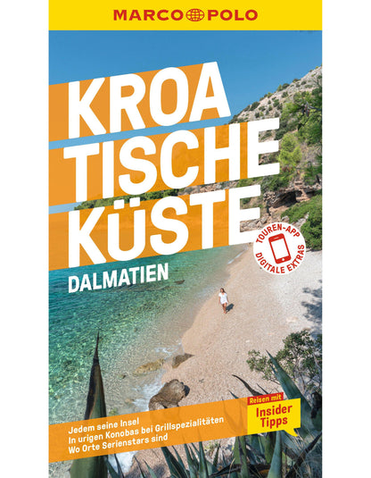 Marco Polo Reiseführer Kroatische Küste Dalmatien (Deutsch, 2023, Gorana Koch, Daniela Schetar, Nina Cancar)