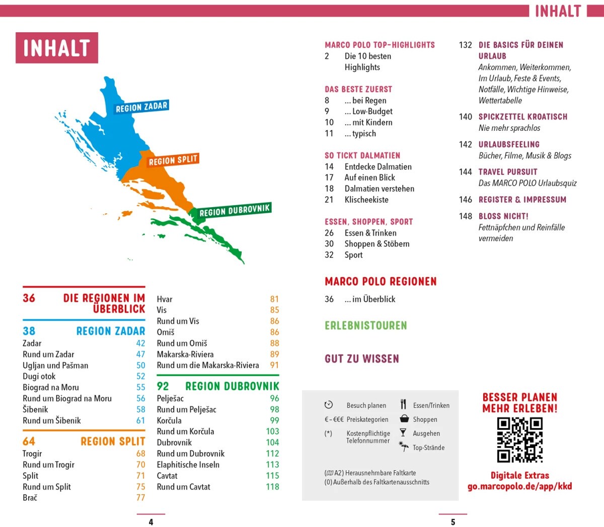 Marco Polo Reiseführer Kroatische Küste Dalmatien (Deutsch, 2023, Gorana Koch, Daniela Schetar, Nina Cancar)