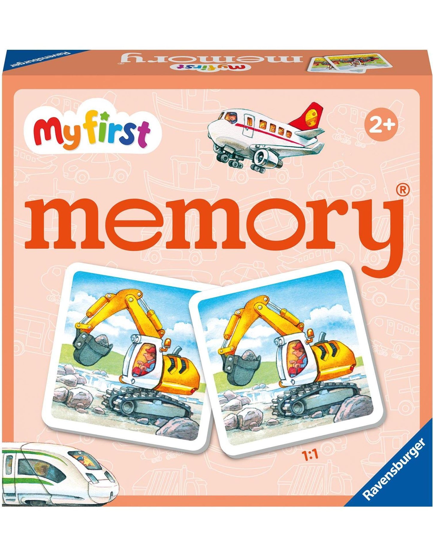 Ravensburger My first memory - Fahrzeuge (Französisch, Niederländisch, Italienisch, Multilingual, Spanisch, Portugiesisch, Japanisch)