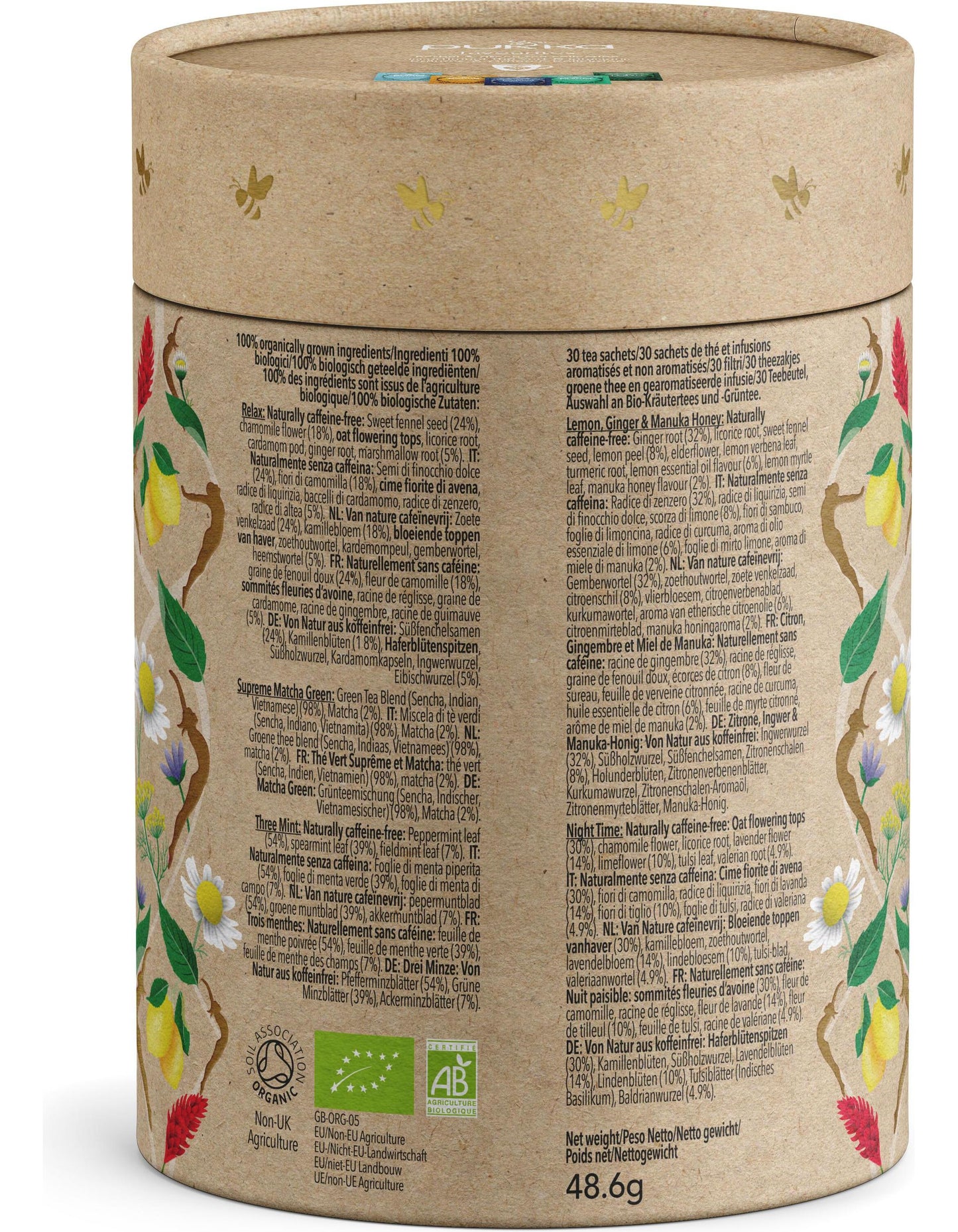 Pukka Lieblingstee Geschenkdose 30 Teebeutel