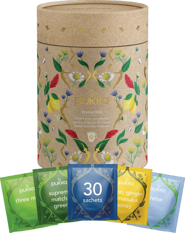 Pukka Lieblingstee Geschenkdose 30 Teebeutel