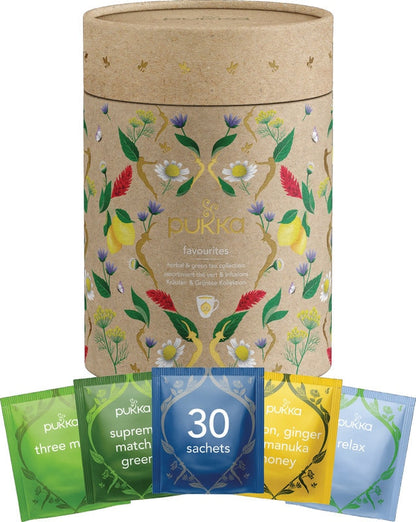 Pukka Lieblingstee Geschenkdose 30 Teebeutel