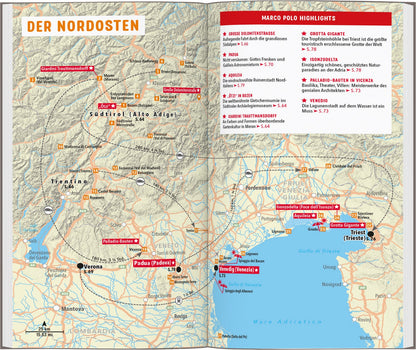 Marco Polo Reiseführer Italien Nord (Deutsch, 2024, Sabine Oberpriller)