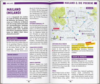 Marco Polo Reiseführer Italien Nord (Deutsch, 2024, Sabine Oberpriller)