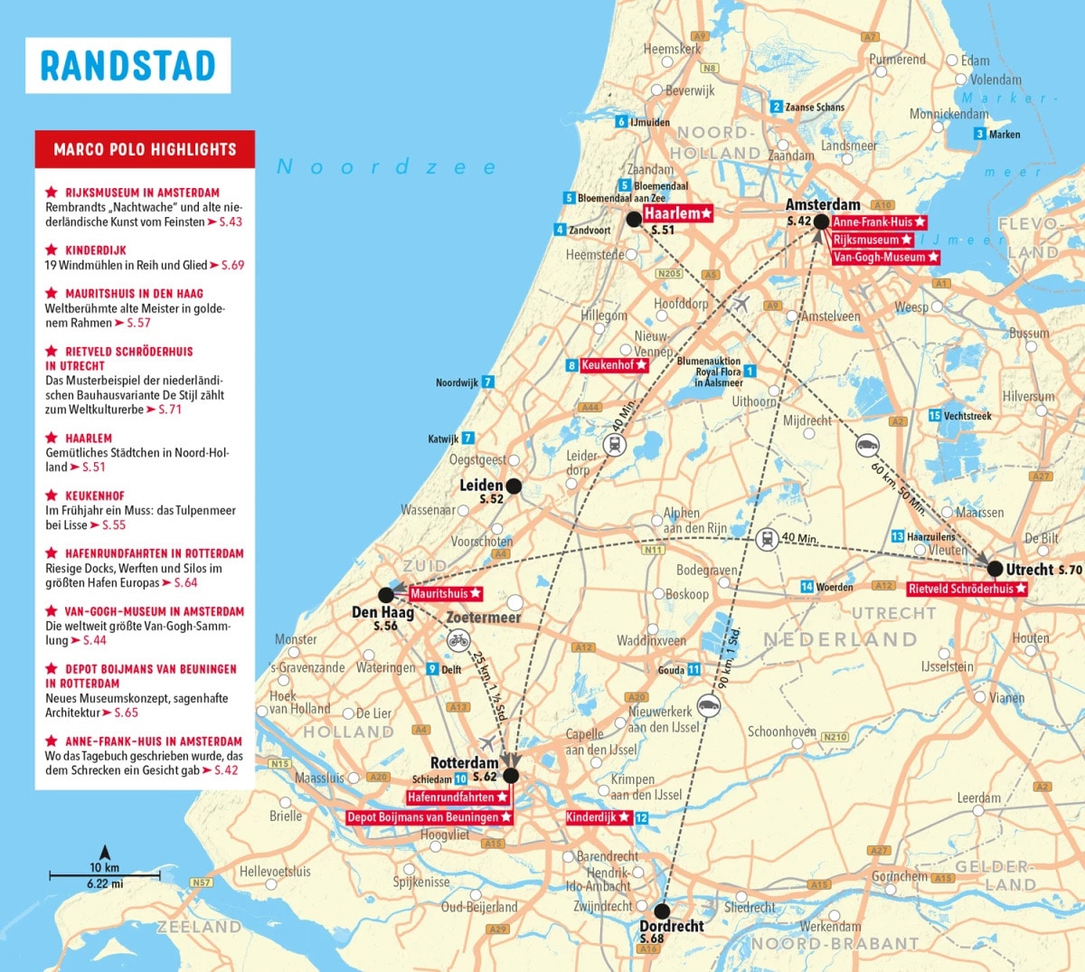 Marco Polo Reiseführer Niederlande (Deutsch, 2023, Elsbeth Gugger, Britta Behrendt)