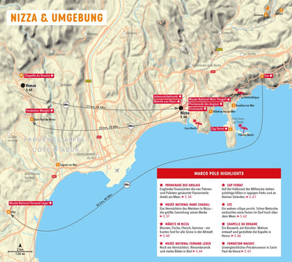 Marco Polo Reiseführer Côte d'Azur (Deutsch, 2023, Annika Joeres, Peter Bausch, Timo Lutz)