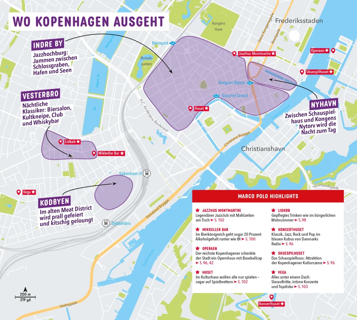 Marco Polo Reiseführer Kopenhagen (Deutsch, 2023, Andreas Bormann, Martin Müller)