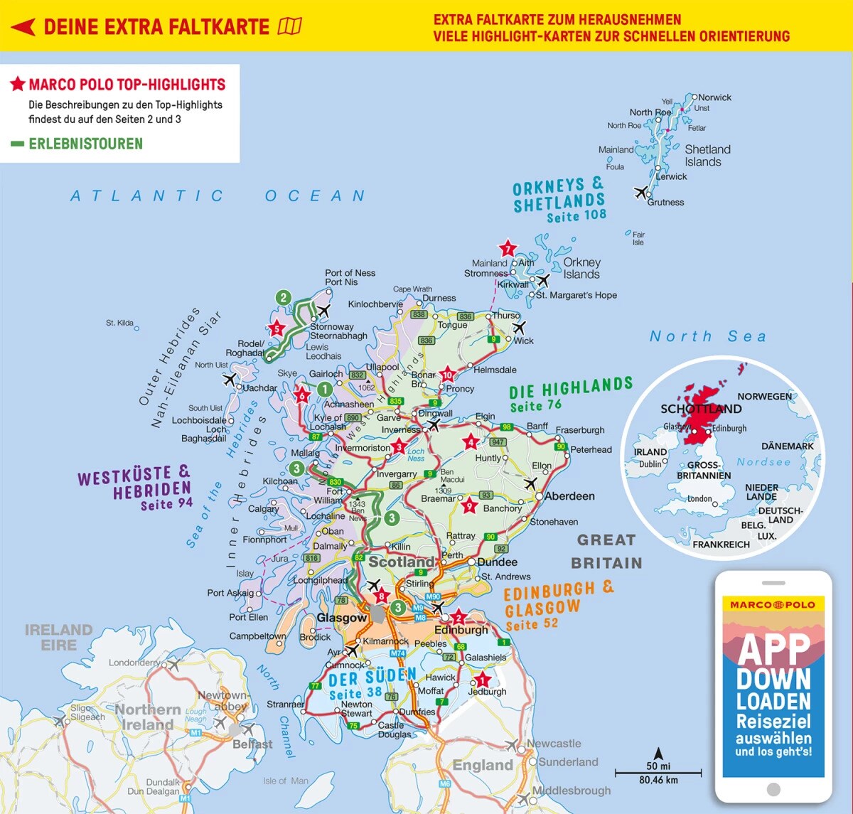 Marco Polo Reiseführer Schottland (Deutsch, 2023, Martin Müller)