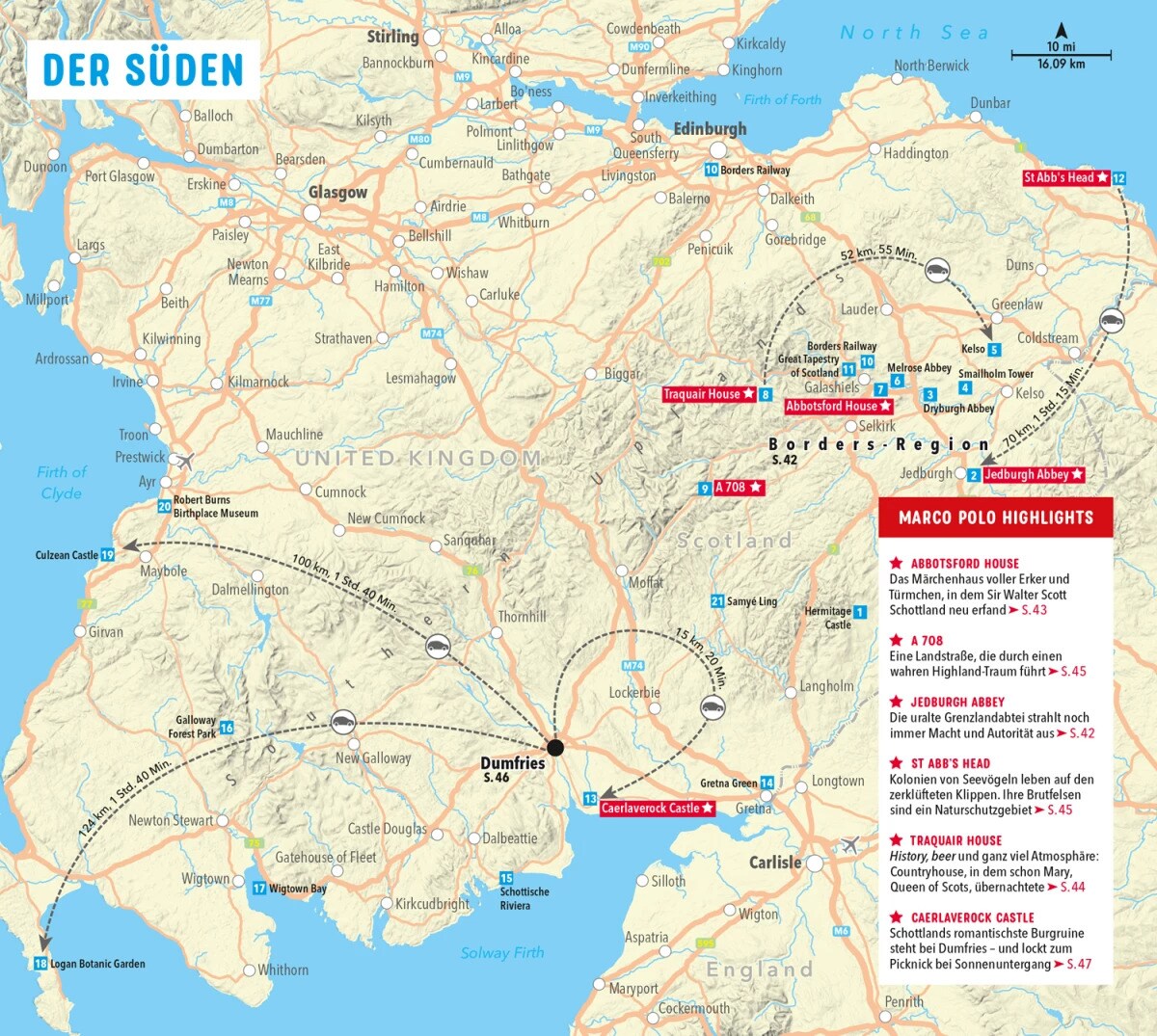 Marco Polo Reiseführer Schottland (Deutsch, 2023, Martin Müller)