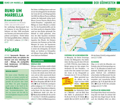 Marco Polo Reiseführer Andalusien (Deutsch, 2023, Lucia Rojas, Martin Dahms)