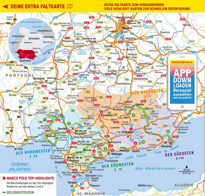 Marco Polo Reiseführer Andalusien (Deutsch, 2023, Lucia Rojas, Martin Dahms)