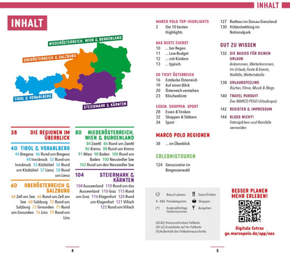 Marco Polo Reiseführer Österreich (Deutsch, 2023, Siegfried Hetz, Anita Ericson)