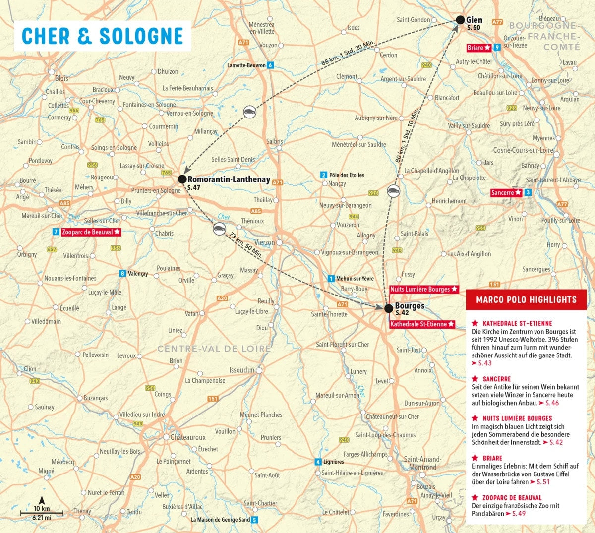 Marco Polo Reiseführer Loire-Tal (Deutsch, 2023, Felicitas Schwarz Grammon, Peter Bausch)