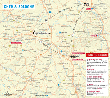 Marco Polo Reiseführer Loire-Tal (Deutsch, 2023, Felicitas Schwarz Grammon, Peter Bausch)