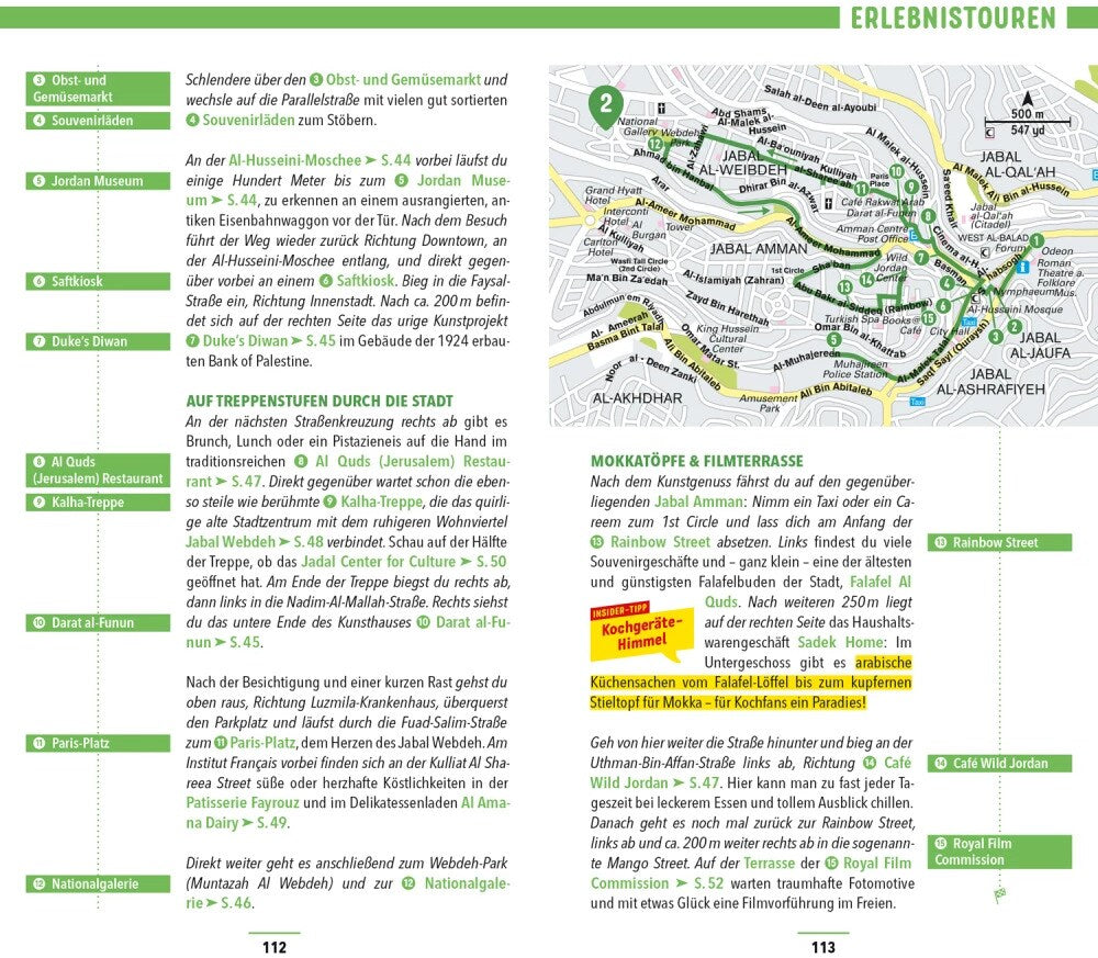 Marco Polo Reiseführer Jordanien (Deutsch, 2023, Martina Sabra)