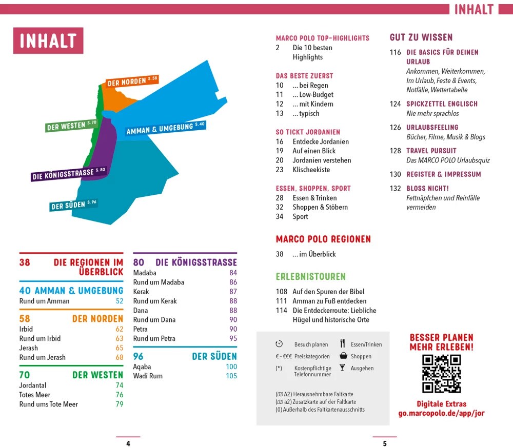 Marco Polo Reiseführer Jordanien (Deutsch, 2023, Martina Sabra)