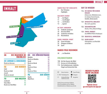 Marco Polo Reiseführer Jordanien (Deutsch, 2023, Martina Sabra)