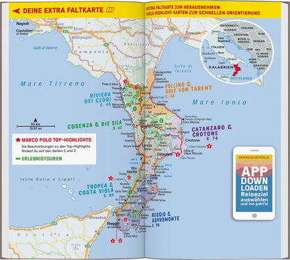 Marco Polo Reiseführer Kalabrien (Deutsch, 2024, Nicole Werner, Peter Peter)