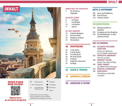 Marco Polo Reiseführer Budapest (Deutsch, 2023, Rita Stiens, Lisa Erzsa Weil)