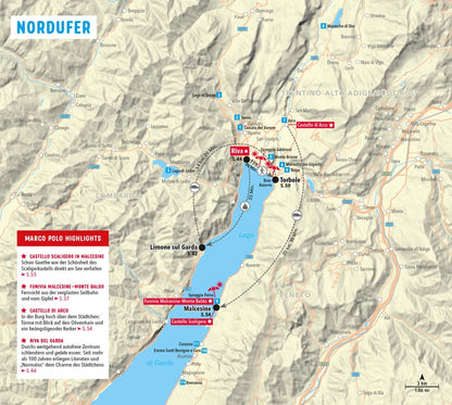 Marco Polo Reiseführer Gardasee (Deutsch, 2023, Barbara Schaefer, Margherita Bettoni)