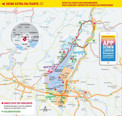 Marco Polo Reiseführer Gardasee (Deutsch, 2023, Barbara Schaefer, Margherita Bettoni)