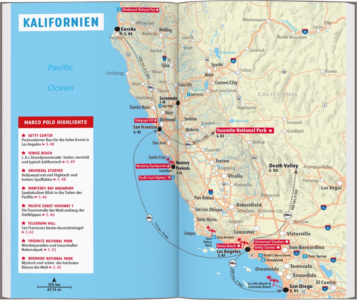 Marco Polo Reiseführer USA West (Deutsch, 2023, Karl Teuschl)