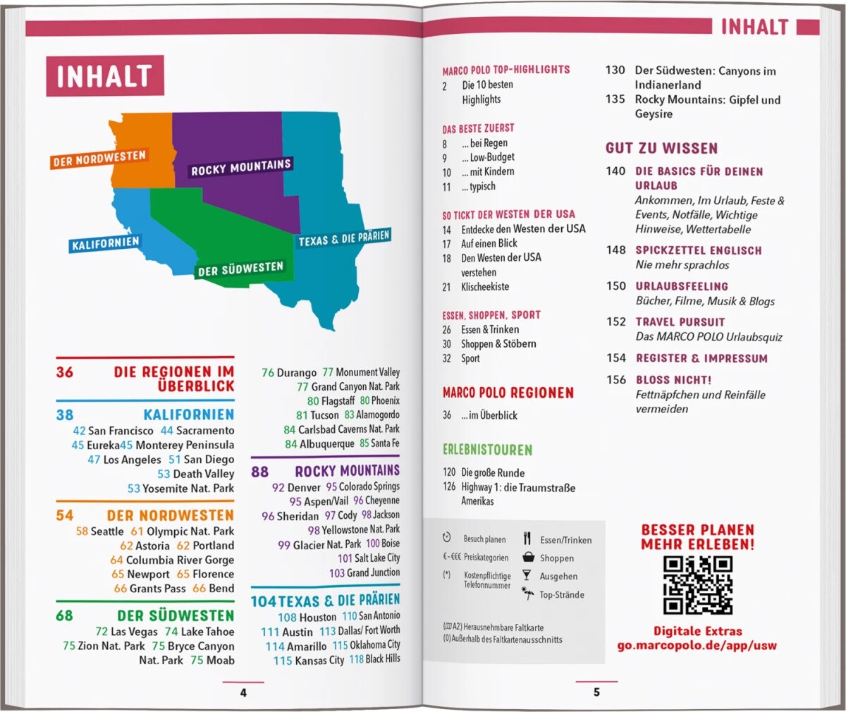 Marco Polo Reiseführer USA West (Deutsch, 2023, Karl Teuschl)