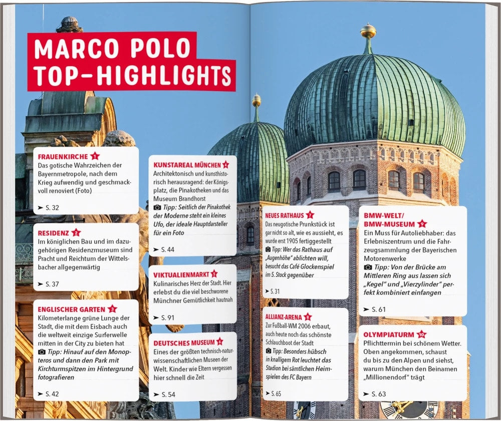 Marco Polo Reiseführer München (Deutsch, 2023, Alexander Wulkow, Amadeus Danesitz, Karl Forster)