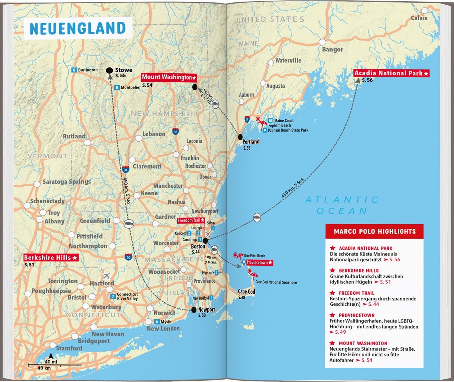 Marco Polo Reiseführer USA Ost (Deutsch, 2024, Ole Helmhausen)