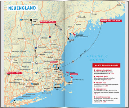 Marco Polo Reiseführer USA Ost (Deutsch, 2024, Ole Helmhausen)