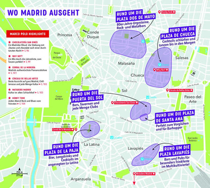 Marco Polo Reiseführer Madrid (Deutsch, 2023, Martin Dahms, Susanne Thiel)
