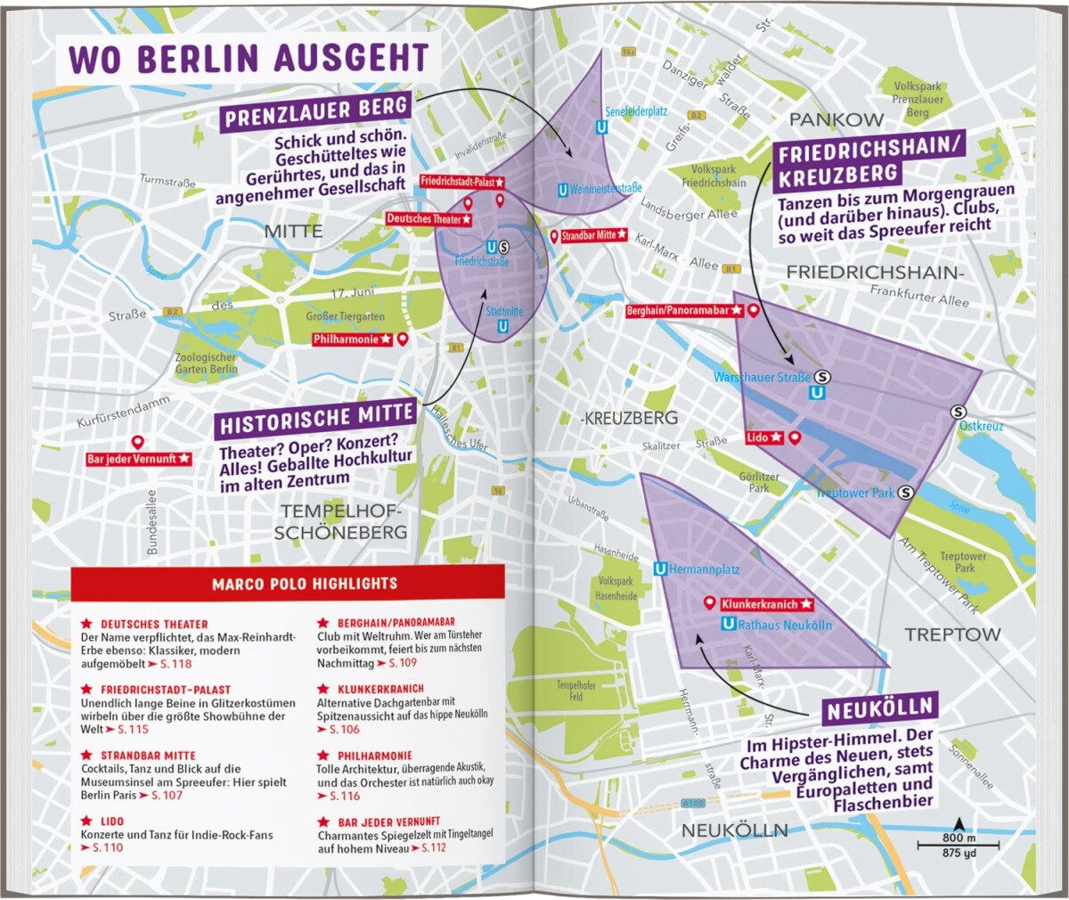 Marco Polo Reiseführer Berlin (Deutsch, 2024, Juliane Schader, Christine Berger)