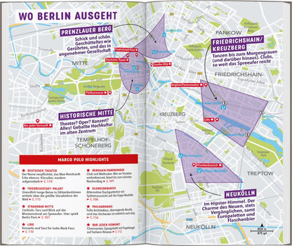 Marco Polo Reiseführer Berlin (Deutsch, 2024, Juliane Schader, Christine Berger)