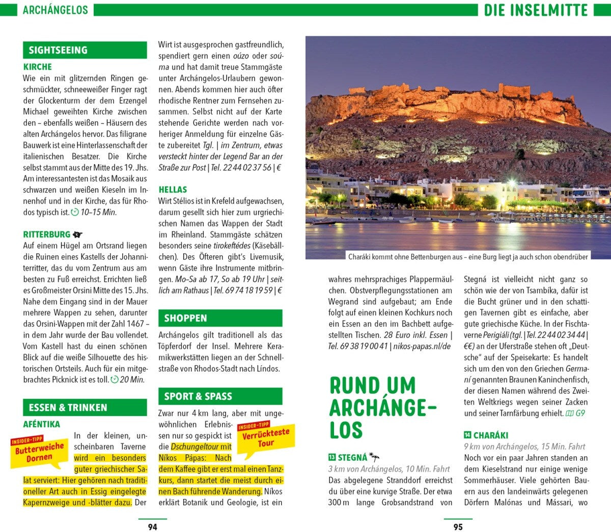 Marco Polo Reiseführer Rhodos (Deutsch, 2023, Klaus Bötig)