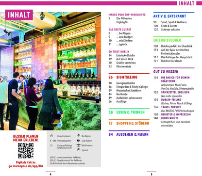 Marco Polo Reiseführer Dublin (Deutsch, 2023, John Sykes, Michael Pohl)