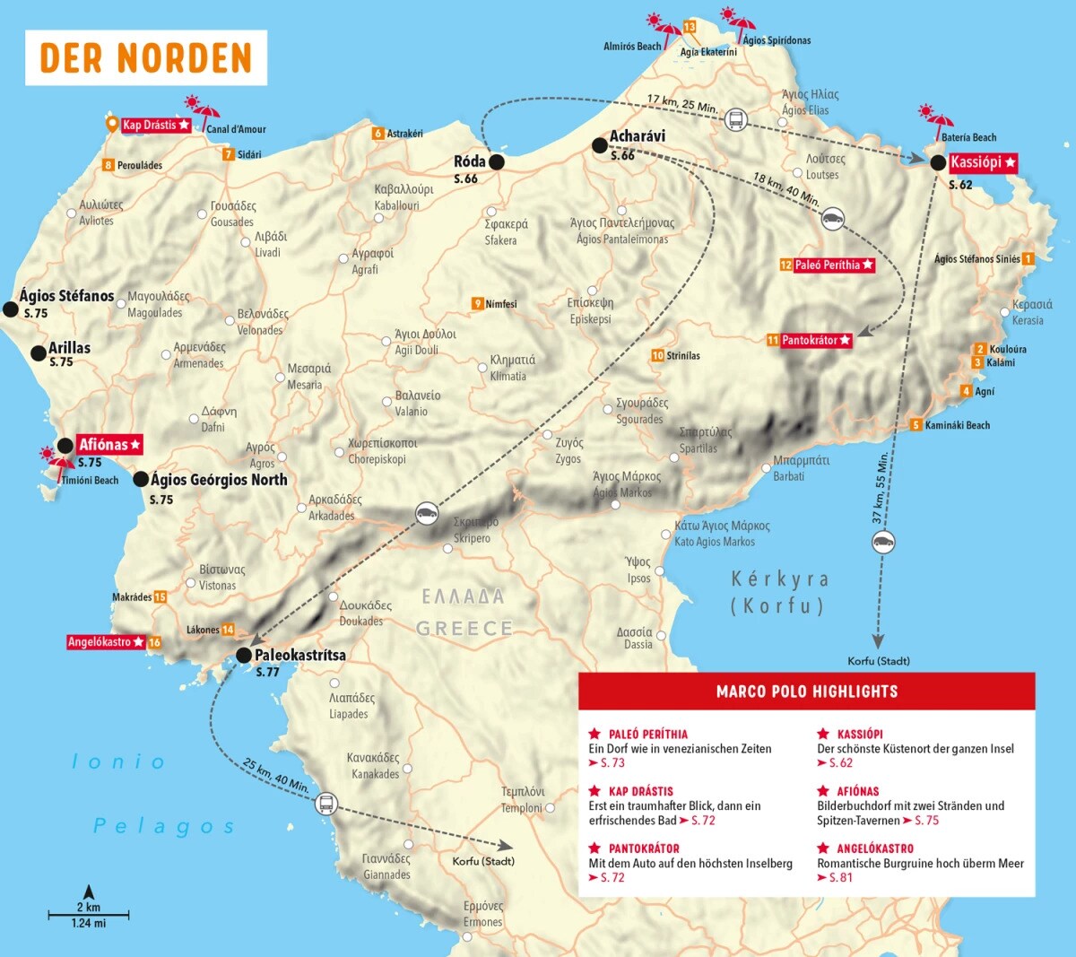 Marco Polo Reiseführer Korfu (Deutsch, 2023, Klaus Bötig)