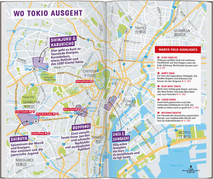 Marco Polo Reiseführer Tokio (Deutsch, 2024, Hans-Günther Krauth, Sonja Blaschke, Matthias Reich)