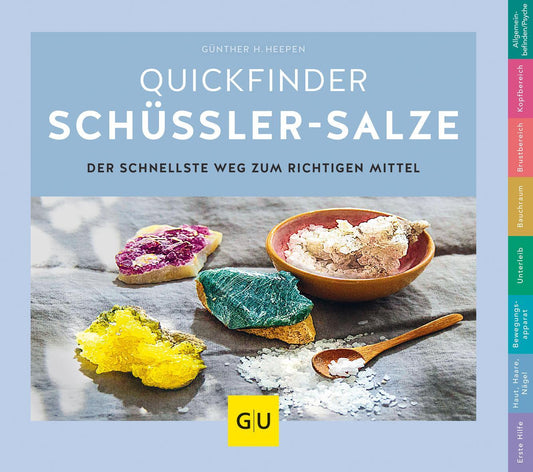 GU Schüßler-Salze, Quickfinder (Deutsch, 2018, Günther H. Heepen)