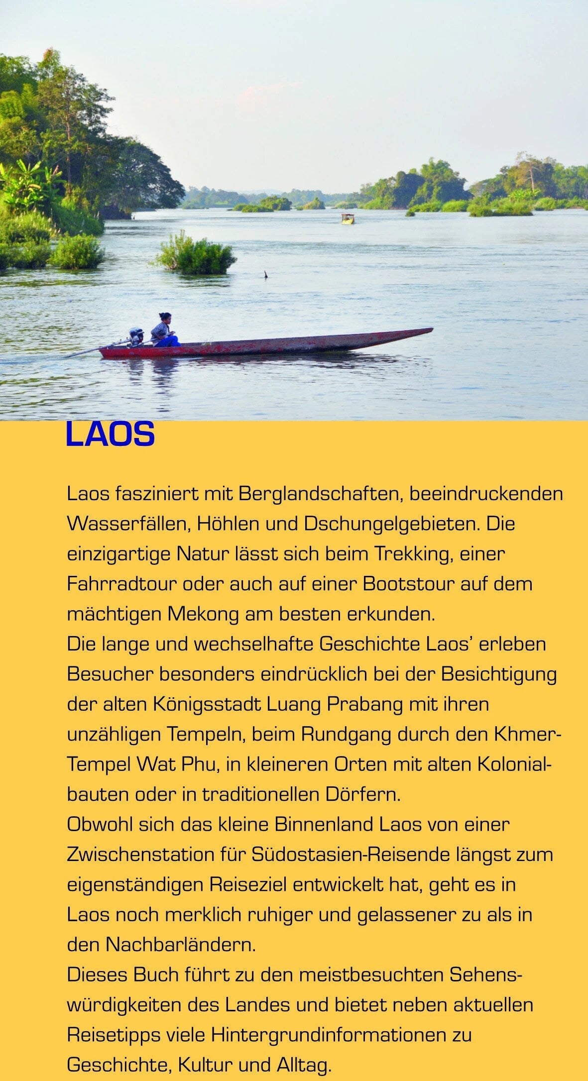 Trescher Reiseführer Laos (Deutsch, 2018, Franz-Josef Krücker)
