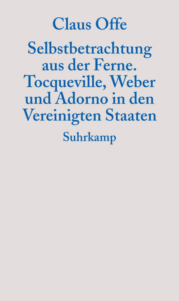 Selbstbetrachtung aus der Ferne (Claus Offe)