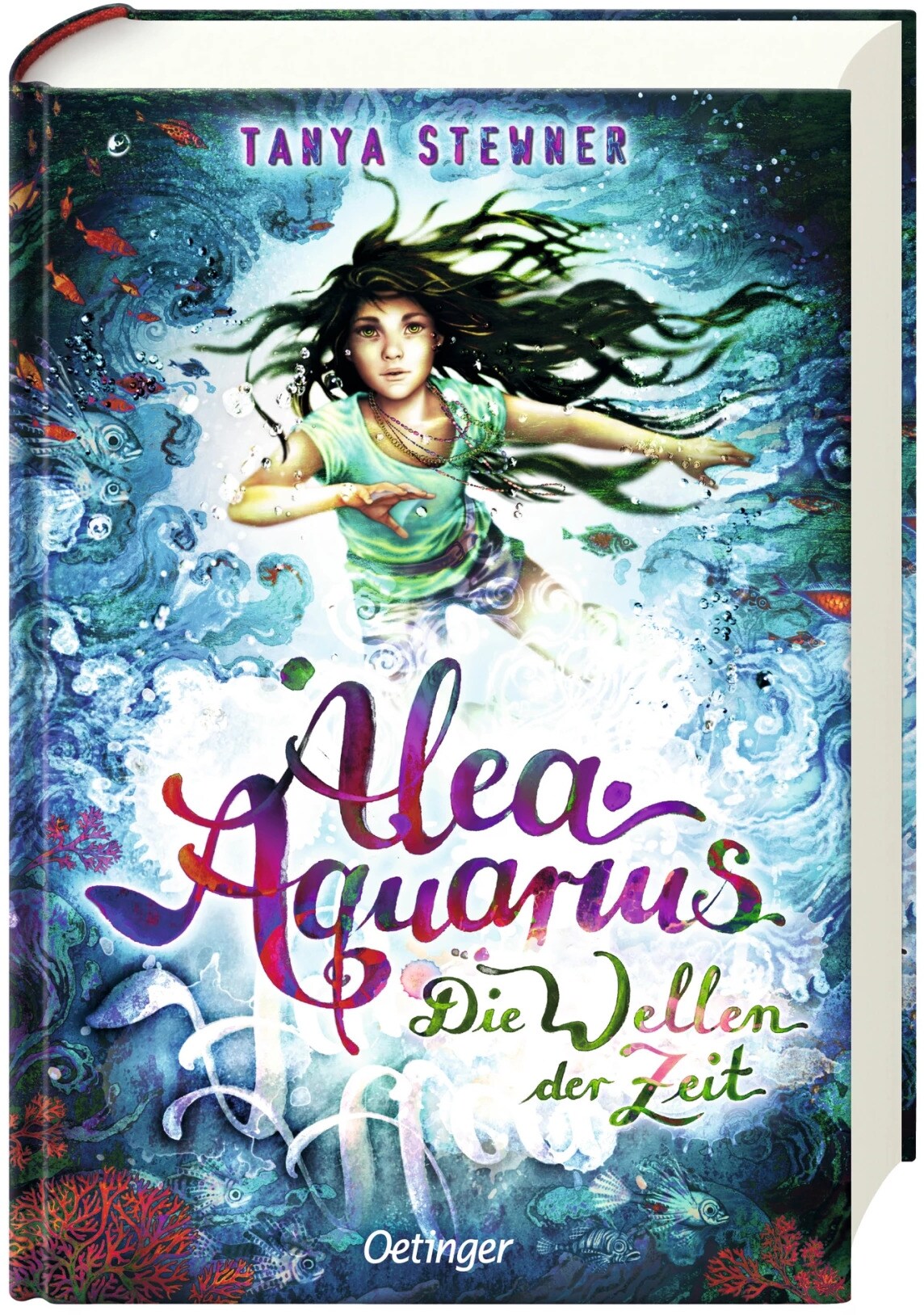 Oetinger Alea Aquarius 8. Die Wellen der Zeit (Deutsch, 2022, Tanya Stewner)