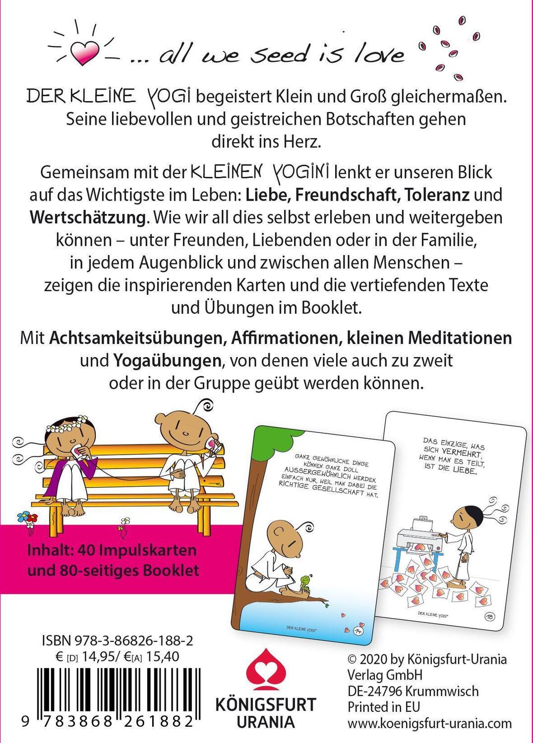 Königsfurt-Urania Der Kleine Yogi Herzbotschaften (Deutsch, 2020, Barbara Liera Schauer)