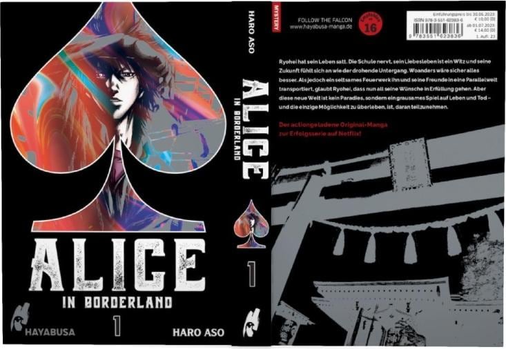 Carlsen Alice in Borderland: Doppelband-Edition 1 (Deutsch, 2023, Haro Aso)