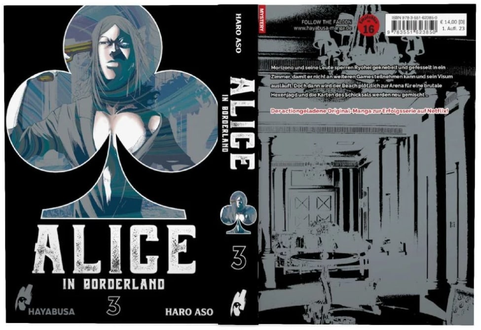 Carlsen Alice in Borderland: Doppelband-Edition 3 (Deutsch, 2023, Haro Aso)