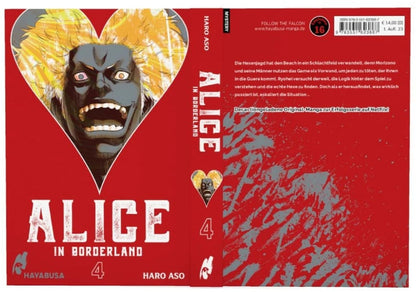 Carlsen Alice in Borderland: Doppelband-Edition 4 (Deutsch, 2023, Haro Aso)