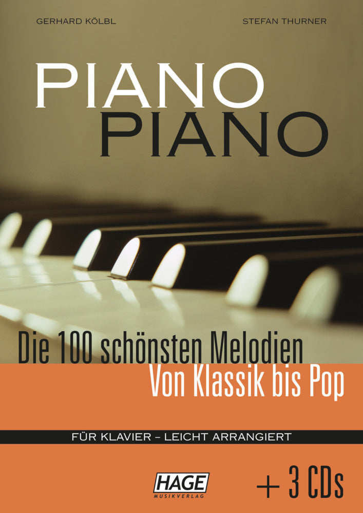 Piano Piano 1 leicht + 3 CDs.Bd.1 (Gerhard Kölbl)